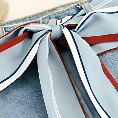 Belt Blue TO Lignes Slim Model Rileey by Zictor