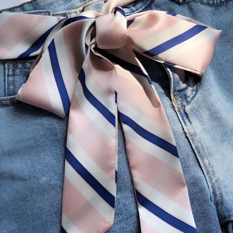Belt TO Rayures Blue Model Bright by Zictor