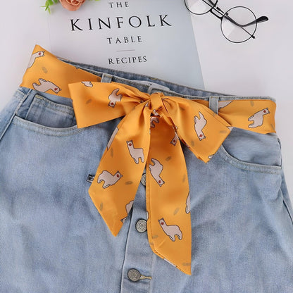 Belt foulard, to motifs KOaklandngas, model KOaklandn - Zictor