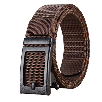 Belt in canvas elastic for men, to buckle auBerkeRayyanyatique, model EMarvel - Zictor