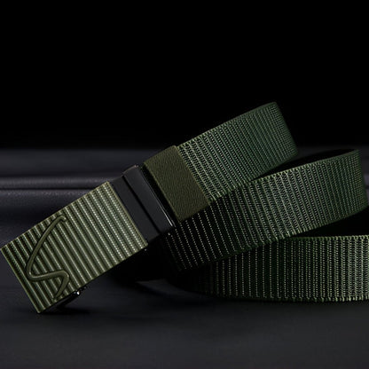 Belt Canvas Elastic For Men TO Buckle Automatic Model Lynseey by Zictor
