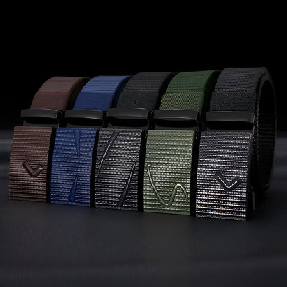 Belt Canvas Elastic For Men TO Buckle Automatic Model Lynseey by Zictor