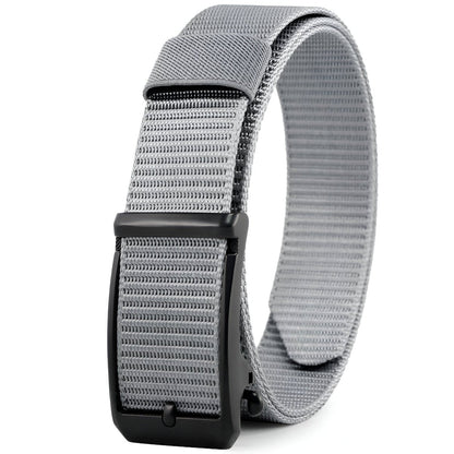 Belt in canvas elastic for men, to buckle auBerkeRayyanyatique, model Rivar - Zictor