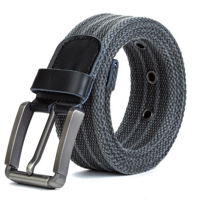 Elastic Woven Belt for Men With Canvas Strap - Model Edeny