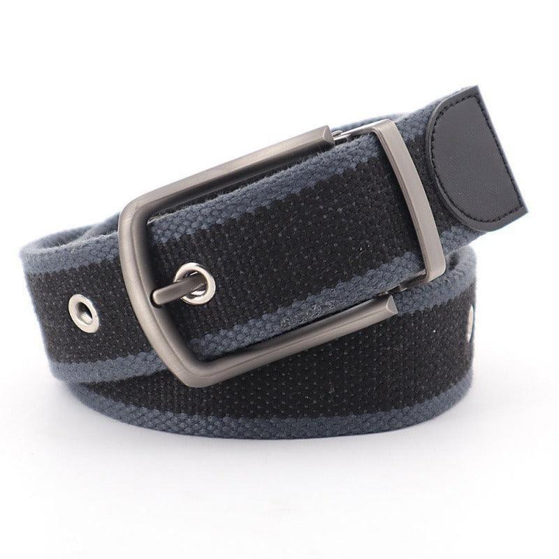 Belt in canvas for men, model Rivka - Zictor