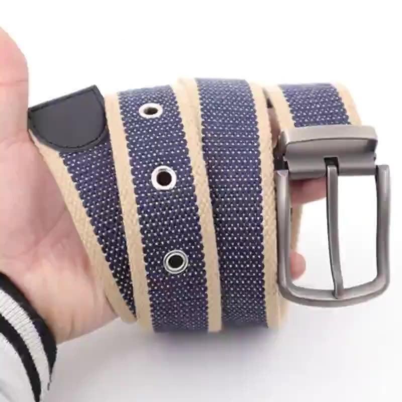 Belt Canvas For Men Model Rivka by Zictor