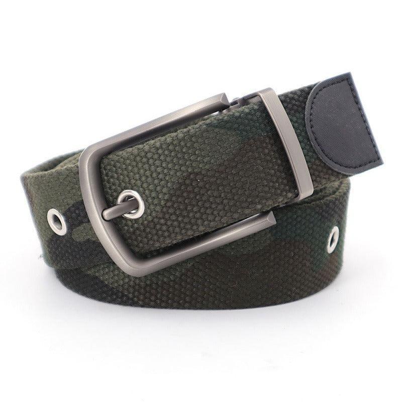 Belt in canvas for men, model Rivka - Zictor