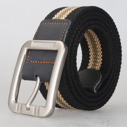 Belt in canvas for men, model Sifaeuie - Zictor