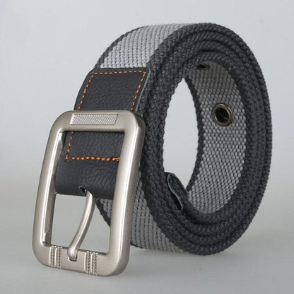 Belt in canvas for men, model Sifaeuie - Zictor