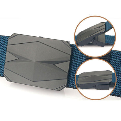 Belt Canvas Nylon With Buckle Automatic Model Averye by Zictor
