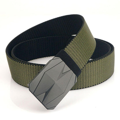 Belt in Canvas Nylon elastic with Buckle AuBerkeRayyanyatique, model Averye - Zictor