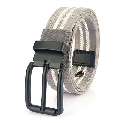 Belt Canvas Nylon With Buckle Black Model Journee by Zictor