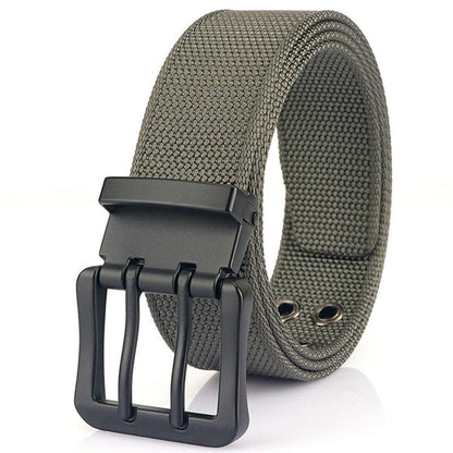Belt in Canvas Nylon to double prong, model Peytyn - Zictor