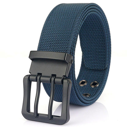 Belt in Canvas Nylon to double prong, model Peytyn - Zictor