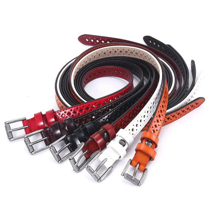 Belt Leather Ajouree For Women Model Ofir by Zictor