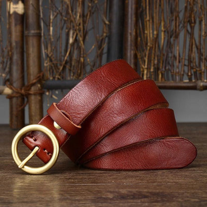 Belt Leather For Women Model Bar by Zictor
