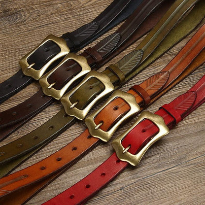 Belt Leather For Women Model Gale by Zictor