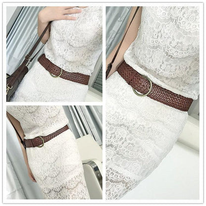 Belt Leather Braid Model Ife by Zictor