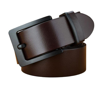 Belt Black Prong Buckle For Men - Model Franki