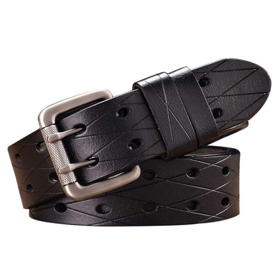 Belt For Women Double Prong Buckle - Model Mackenzie