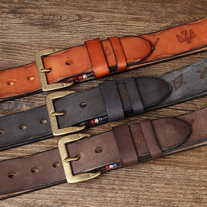 Belt Leather For Men Model Quyen by Zictor