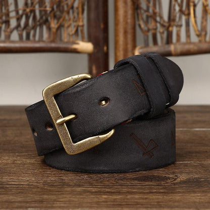 Belt Leather For Men Model Quyen by Zictor