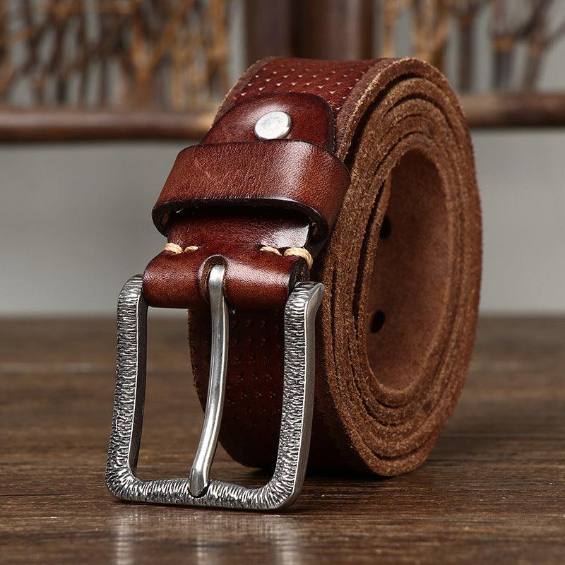 Belt Leather For Men Model Noam by Zictor