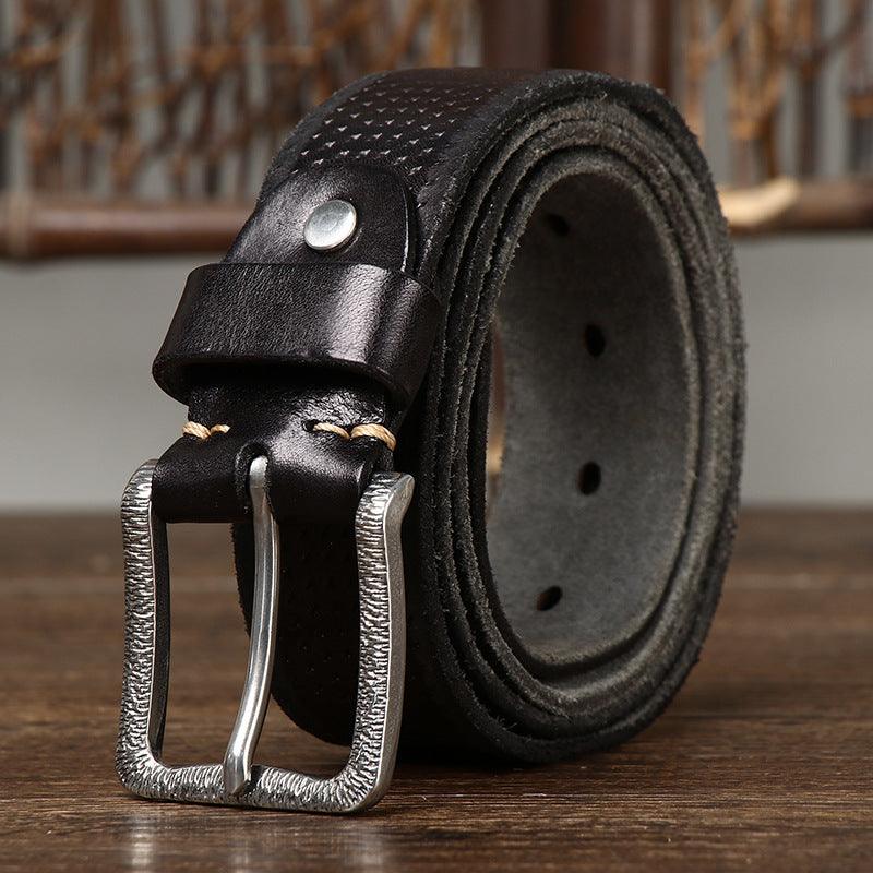 Belt Leather For Men Model Noam by Zictor