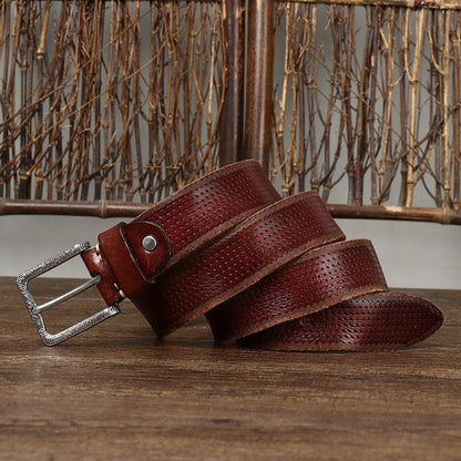 Belt Leather For Men Model Noam by Zictor