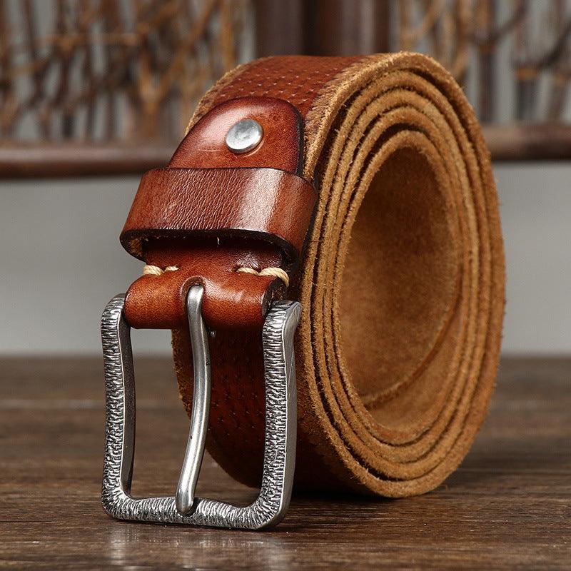 Belt Leather For Men Model Noam by Zictor
