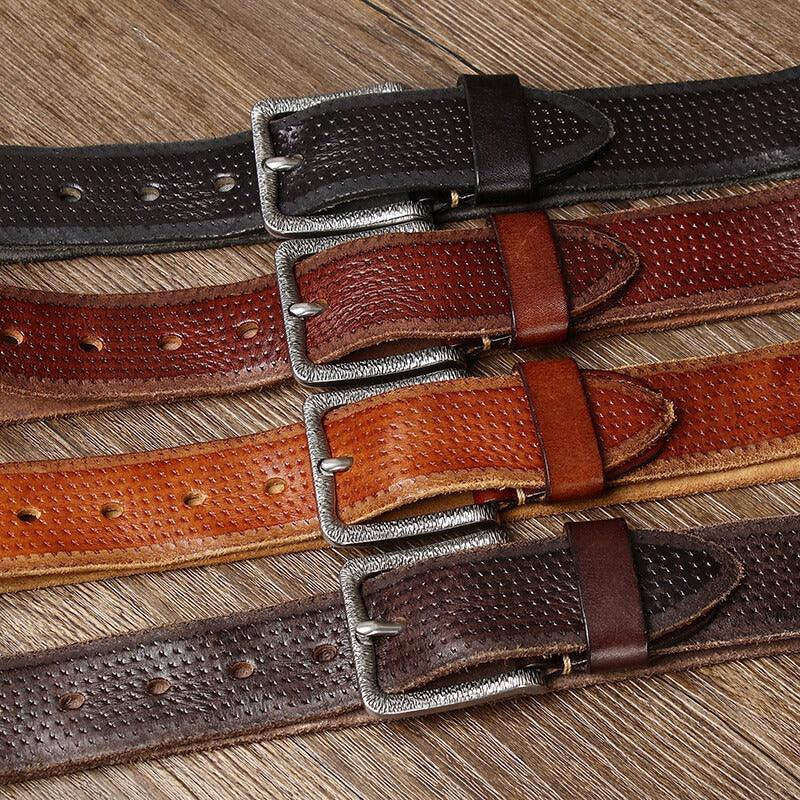 Belt Leather For Men Model Noam by Zictor