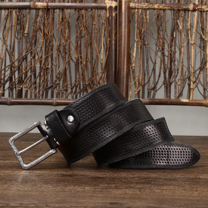Belt Leather For Men Model Noam by Zictor