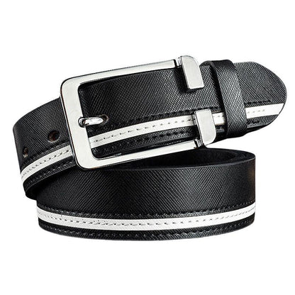 Belt in leather for Men, model Page - Zictor