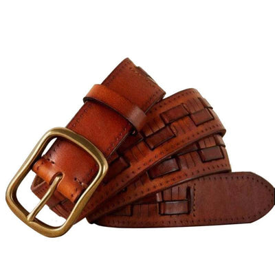 Women Belt Full - Grain Vintage Look - Model Jessy
