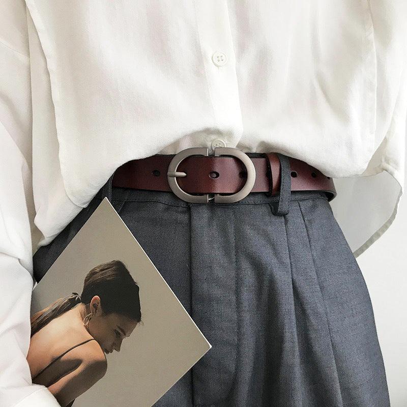 Belt Leather For Women Model Andie by Zictor