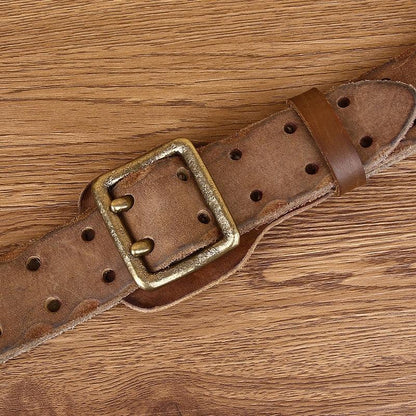 Belt Leather For Women Model Azul by Zictor