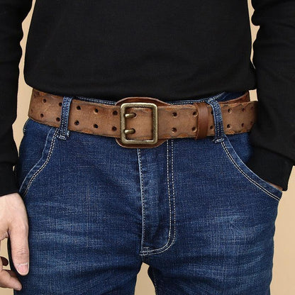 Belt Leather For Women Model Azul by Zictor