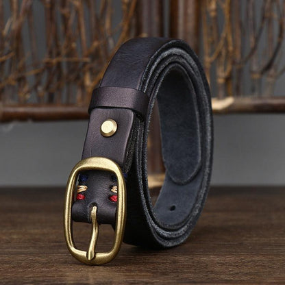 Belt Leather For Women Model Blaeke by Zictor