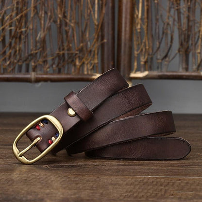 Belt Leather For Women Model Blaeke by Zictor