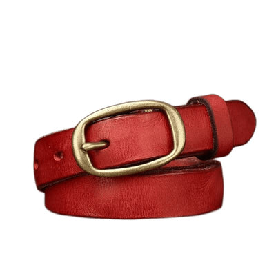 Belt For Women Rectangular Buckle - Model Blaeke