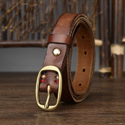Belt Leather For Women Model Blaeke by Zictor