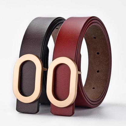 Belt Leather For Women Model Bente by Zictor