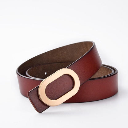 Belt Leather For Women Model Bente by Zictor