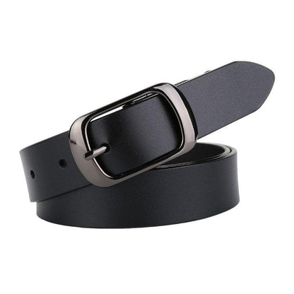 Belt in leather for women, model Jaime - Zictor
