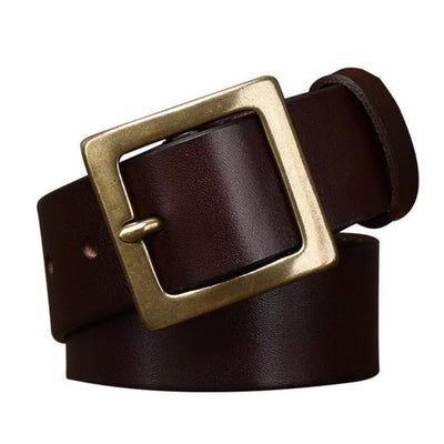 Classic Full Grain Belt for Women - Model Kaceie