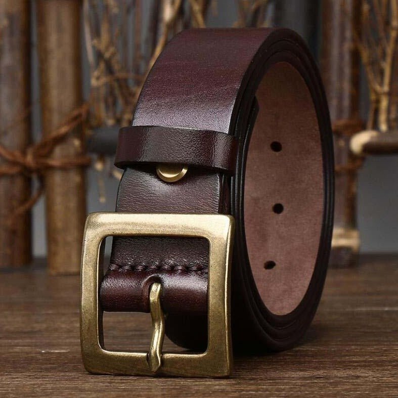 Belt in leather for women, model Kaceie - Zictor
