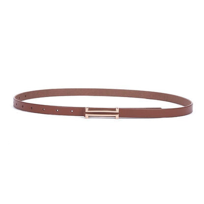 Belt in leather for women, model Lindsay - Zictor