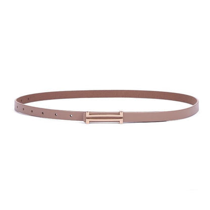 Belt in leather for women, model Lindsay - Zictor