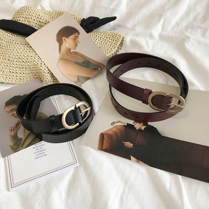 Belt Leather For Women Model Myka by Zictor