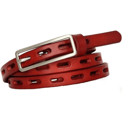 Openwork Slim Belt For Women - Model Nikita